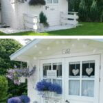 Lush tropical plants in front yard landscaping ideas for warm climate entrance